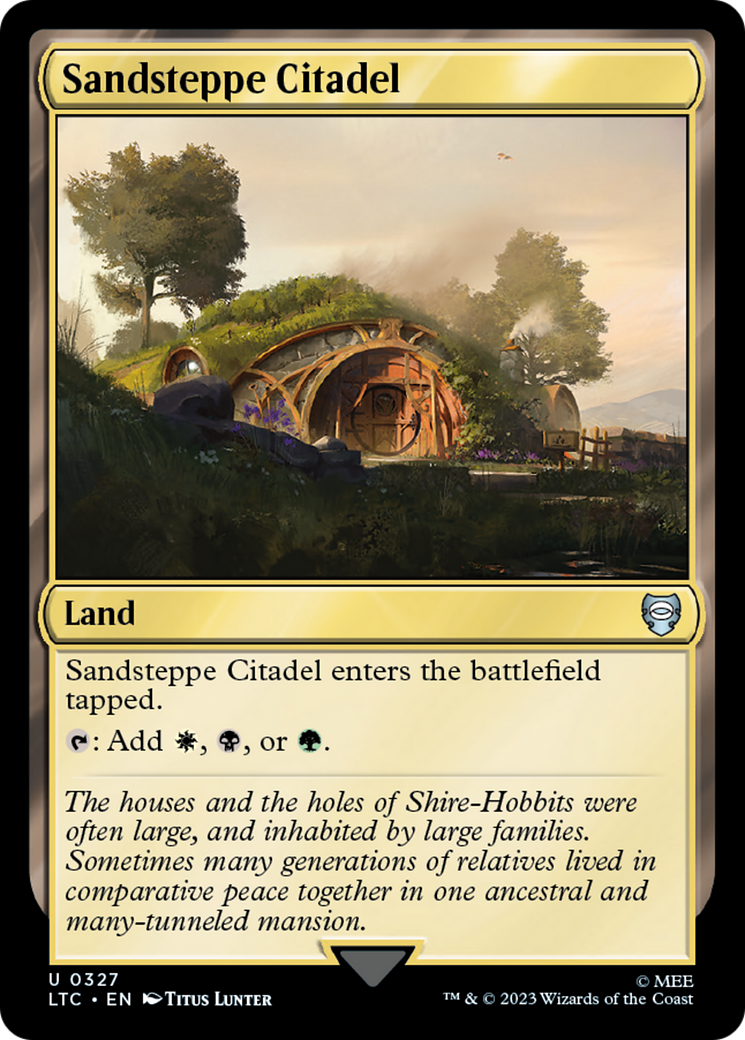 Sandsteppe Citadel [The Lord of the Rings: Tales of Middle-Earth Commander] | Chromatic Games