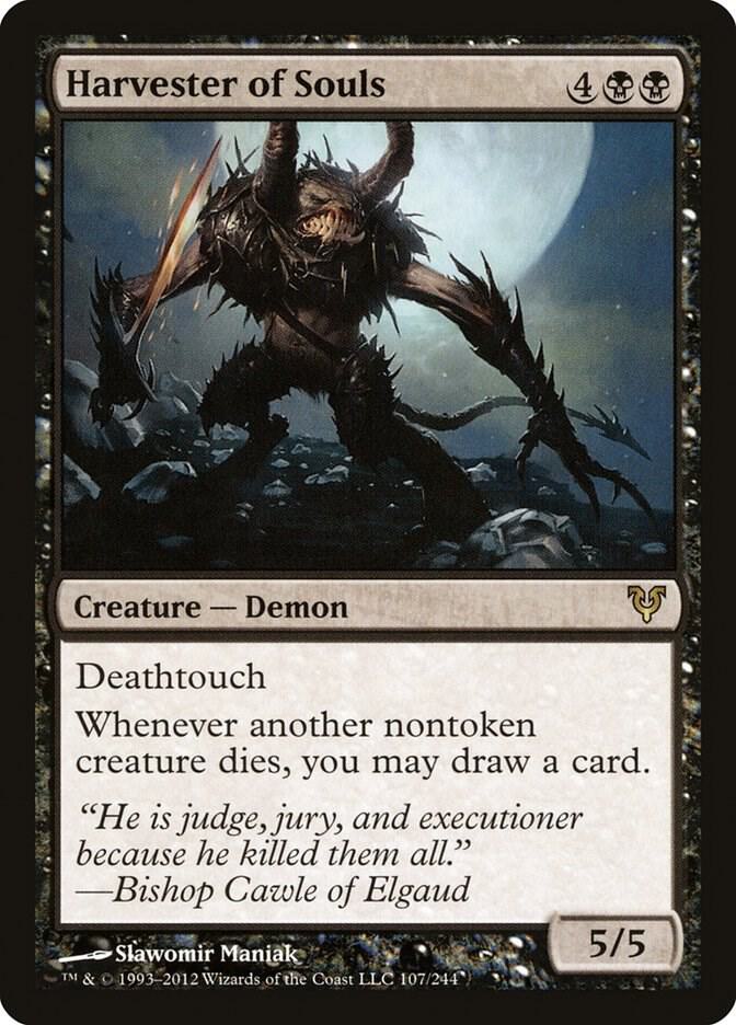 Harvester of Souls 107 (Avacyn Restored)  - Foil | Chromatic Games