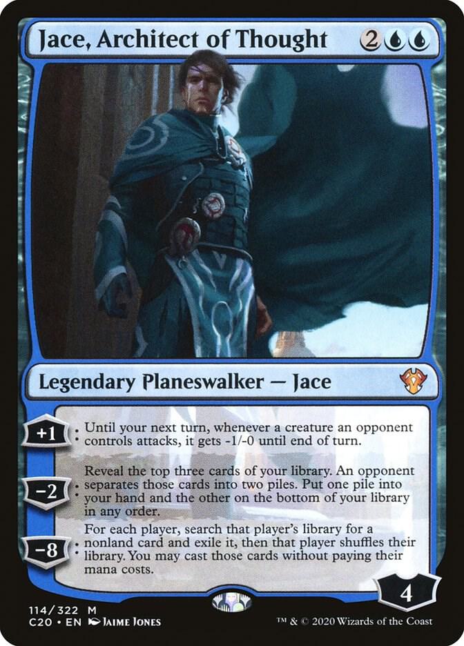 Jace, Architect of Thought 114/322 (Commander 2020)  | Chromatic Games