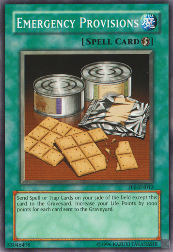 Emergency Provisions [TP6-EN012] Common | Chromatic Games