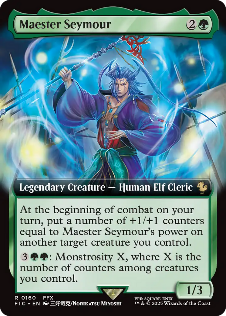 Maester Seymour (Extended Art) [FINAL FANTASY Commander] | Chromatic Games