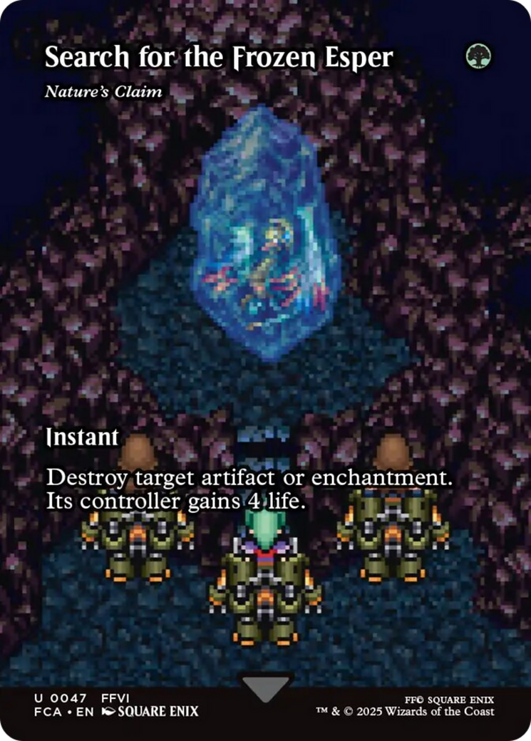 Search for the Frozen Esper - Nature's Claim (Showcase) [FINAL FANTASY : Through the Ages] | Chromatic Games