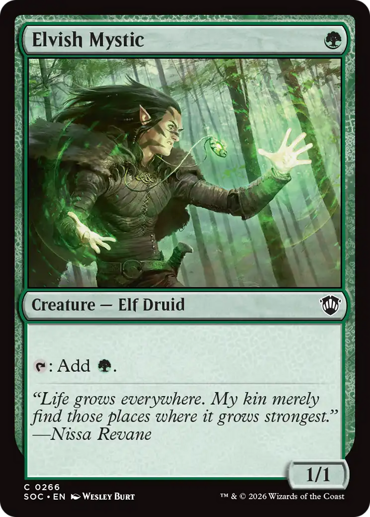 Elvish Mystic [Secrets of Strixhaven Commander] | Chromatic Games
