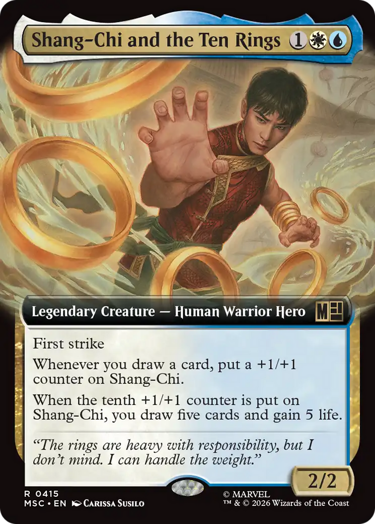 Shang-Chi and the Ten Rings (Extended Art) [Marvel Super Heroes Commander] | Chromatic Games
