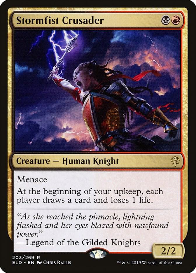Stormfist Crusader 203/269 (Throne of Eldraine)  | Chromatic Games