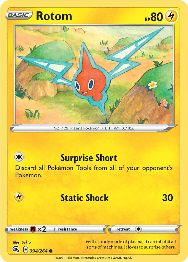 Rotom (094/264) [Sword & Shield: Fusion Strike] | Chromatic Games