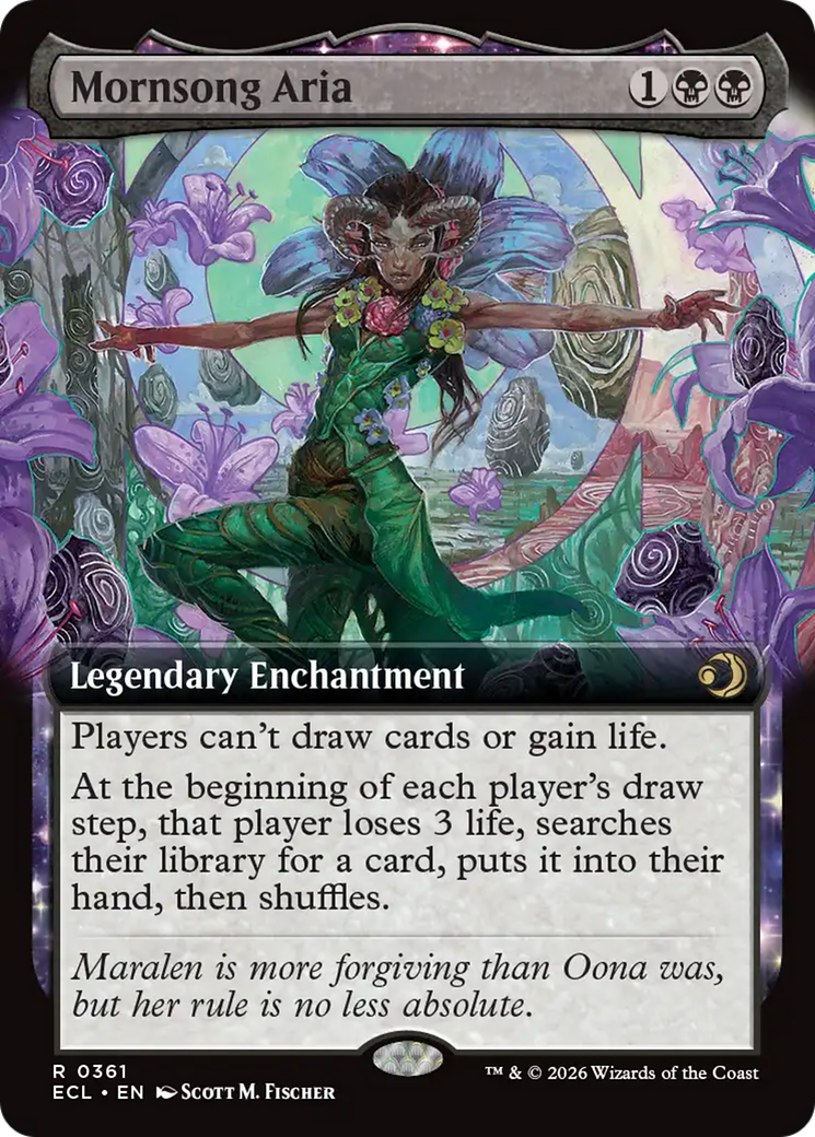 Mornsong Aria (Extended Art) [Lorwyn Eclipsed] | Chromatic Games