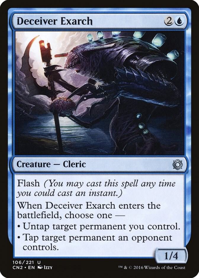 Deceiver Exarch 106/221 (Conspiracy: Take the Crown)  | Chromatic Games