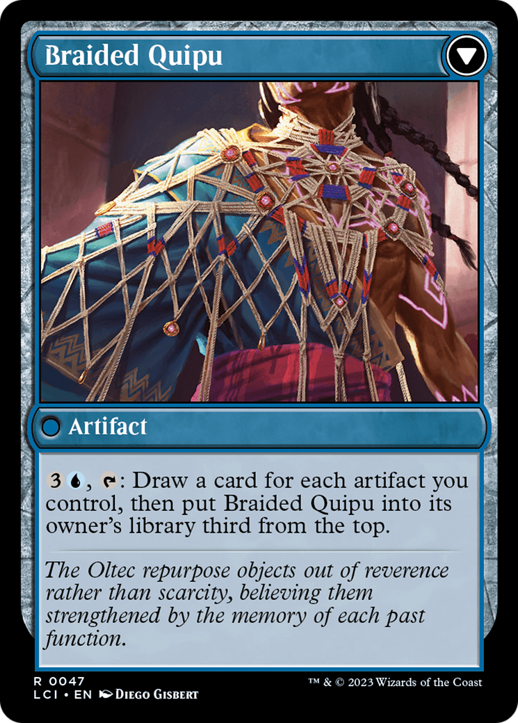 Braided Net // Braided Quipu [The Lost Caverns of Ixalan] | Chromatic Games