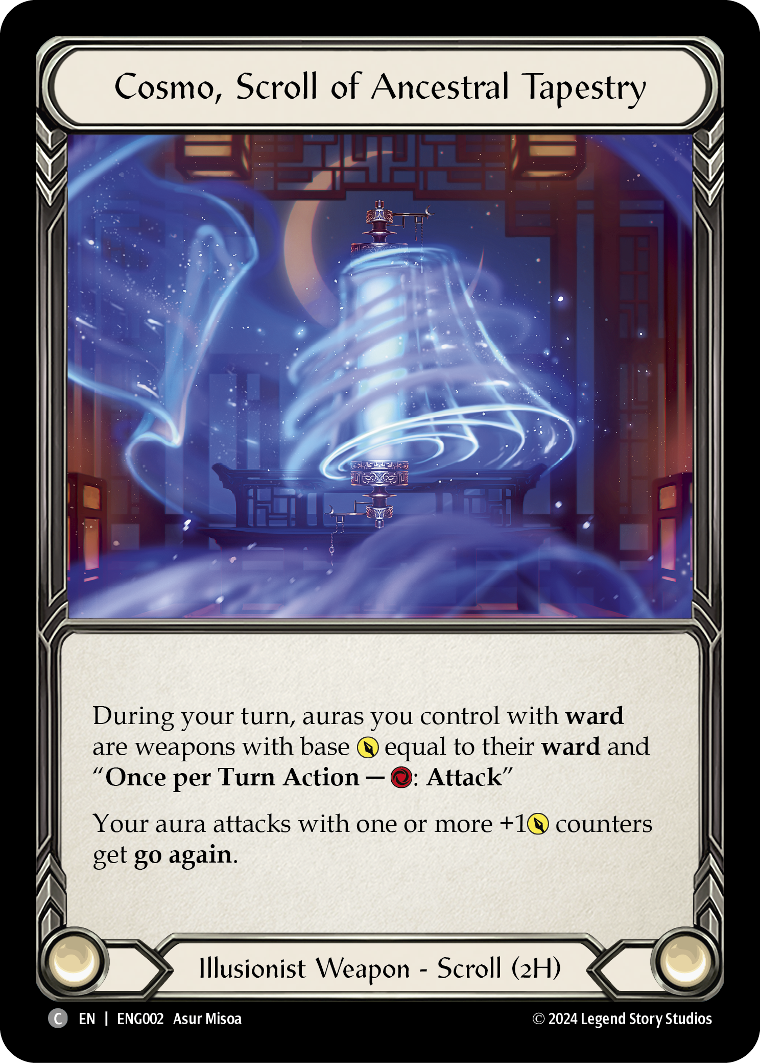 Cosmo, Scroll of Ancestral Tapestry [ENG002] (Part the Mistveil Enigma Blitz Deck) | Chromatic Games
