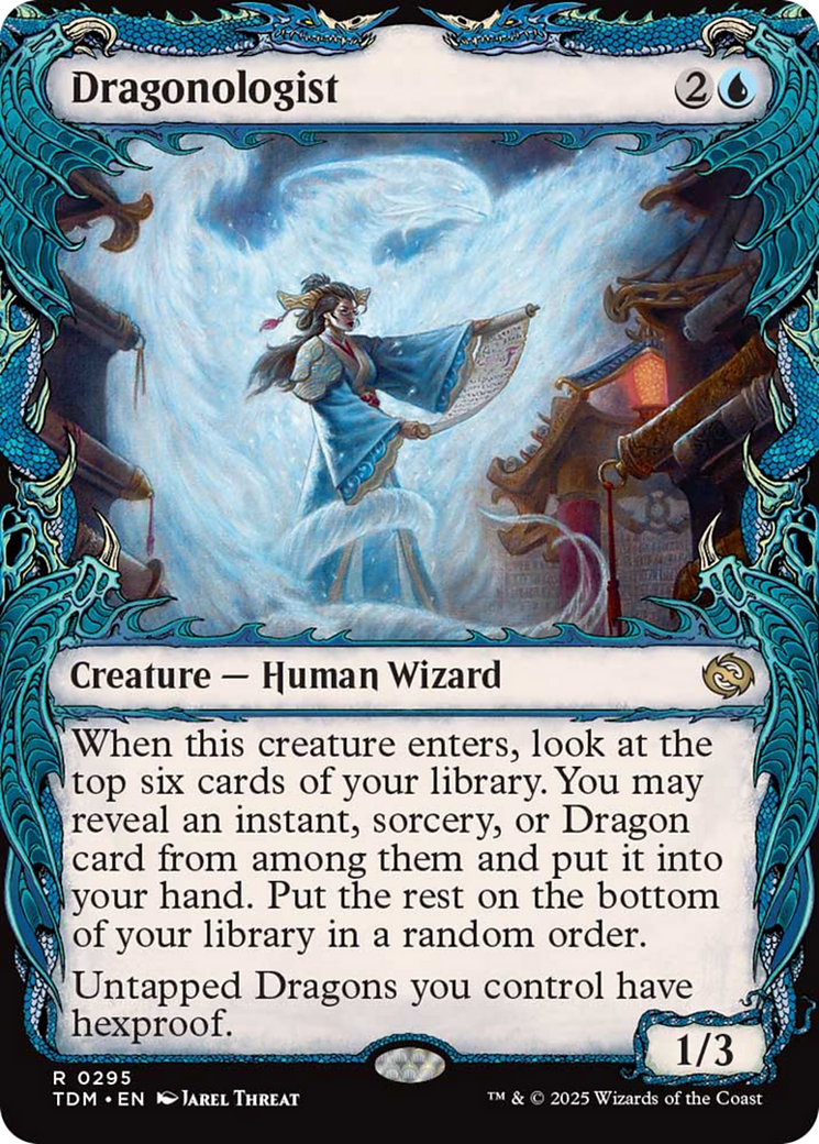 Dragonologist (Showcase) [Tarkir: Dragonstorm] | Chromatic Games