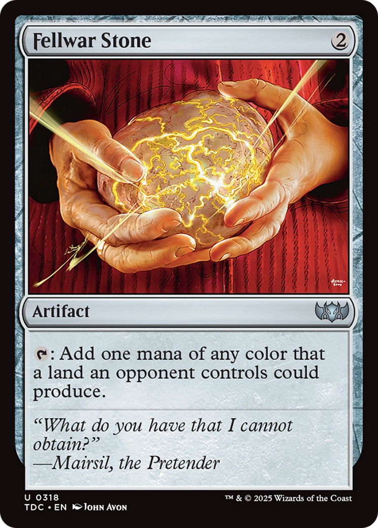 Fellwar Stone [Tarkir: Dragonstorm Commander] | Chromatic Games