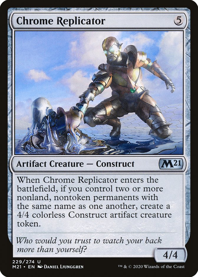 Chrome Replicator 229 (Core Set 2021)  | Chromatic Games