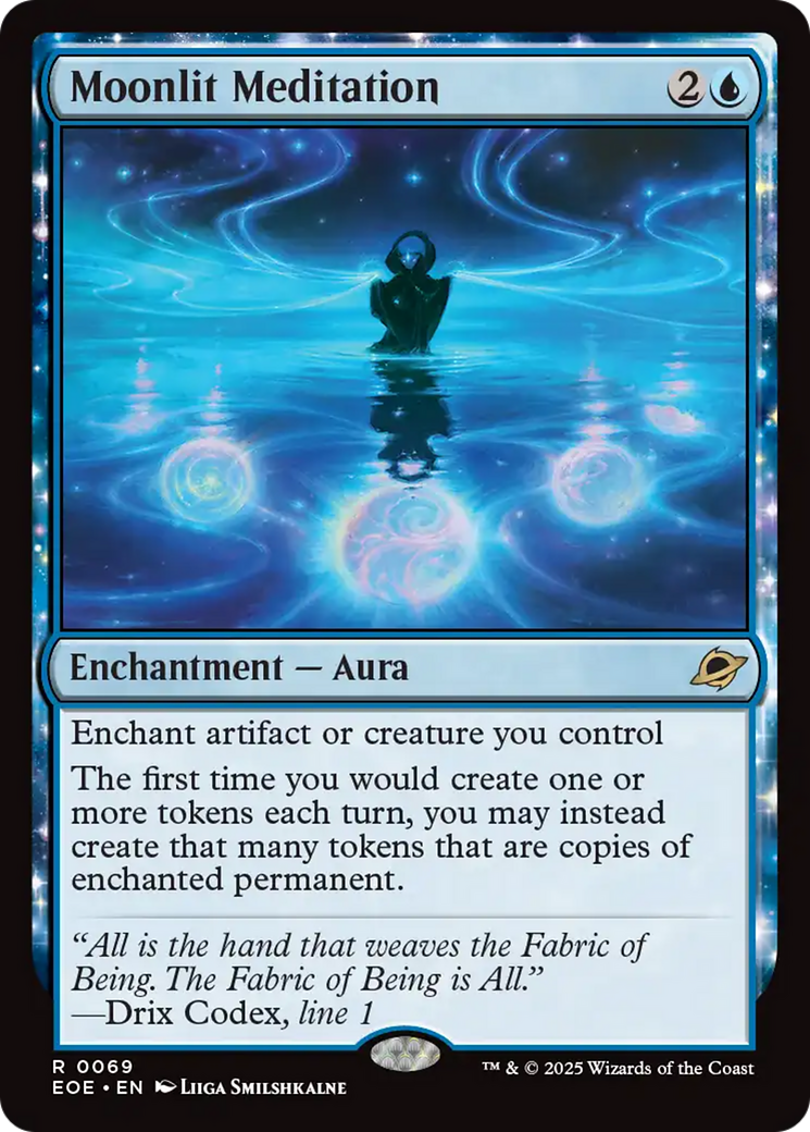 Moonlit Meditation [Edge of Eternities] | Chromatic Games
