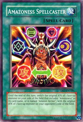 Amazoness Spellcaster [DR1-EN139] Common | Chromatic Games
