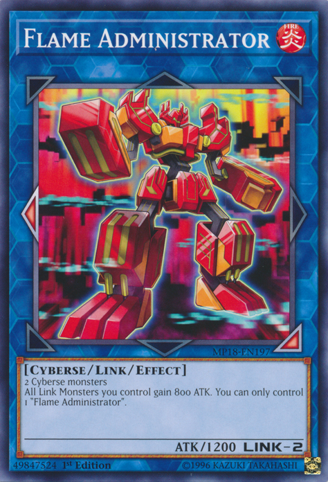 Flame Administrator [MP18-EN197] Common | Chromatic Games