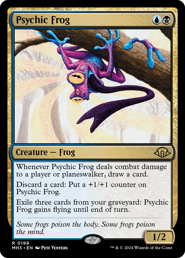 Psychic Frog [Modern Horizons 3] | Chromatic Games