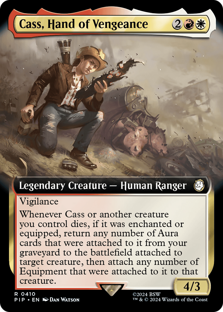 Cass, Hand of Vengeance (Extended Art) [Fallout] | Chromatic Games