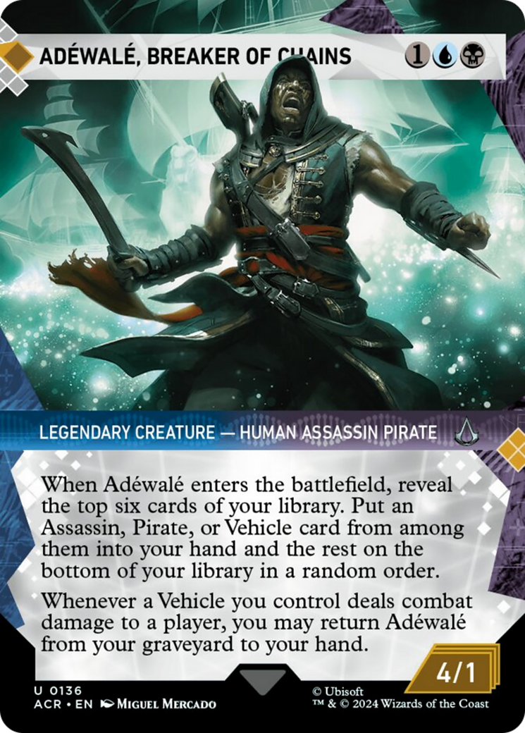 Adewale, Breaker of Chains (Showcase) [Assassin's Creed] | Chromatic Games