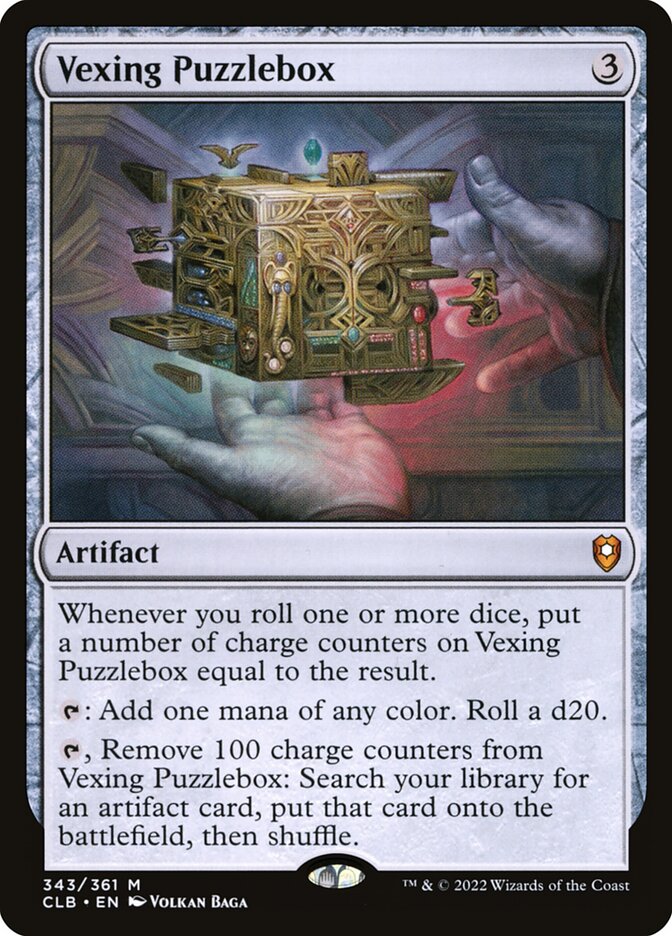 Vexing Puzzlebox 343 (Commander Legends: Battle for Baldur's Gate)  | Chromatic Games