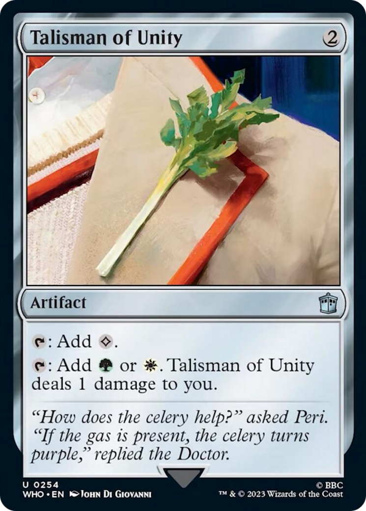 Talisman of Unity [Doctor Who] | Chromatic Games