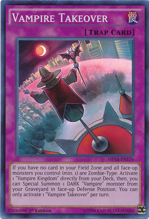 Vampire Takeover [MP14-EN176] Super Rare | Chromatic Games