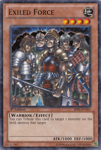 Exiled Force [BP01-EN059] Starfoil Rare | Chromatic Games