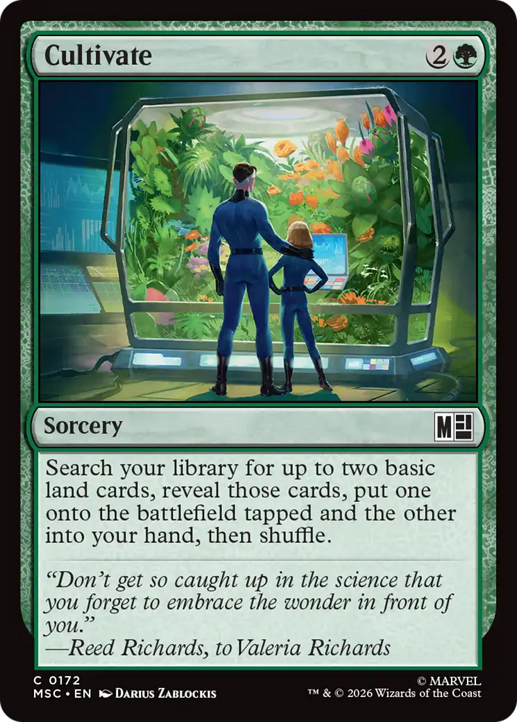 Cultivate [Marvel Super Heroes Commander] | Chromatic Games
