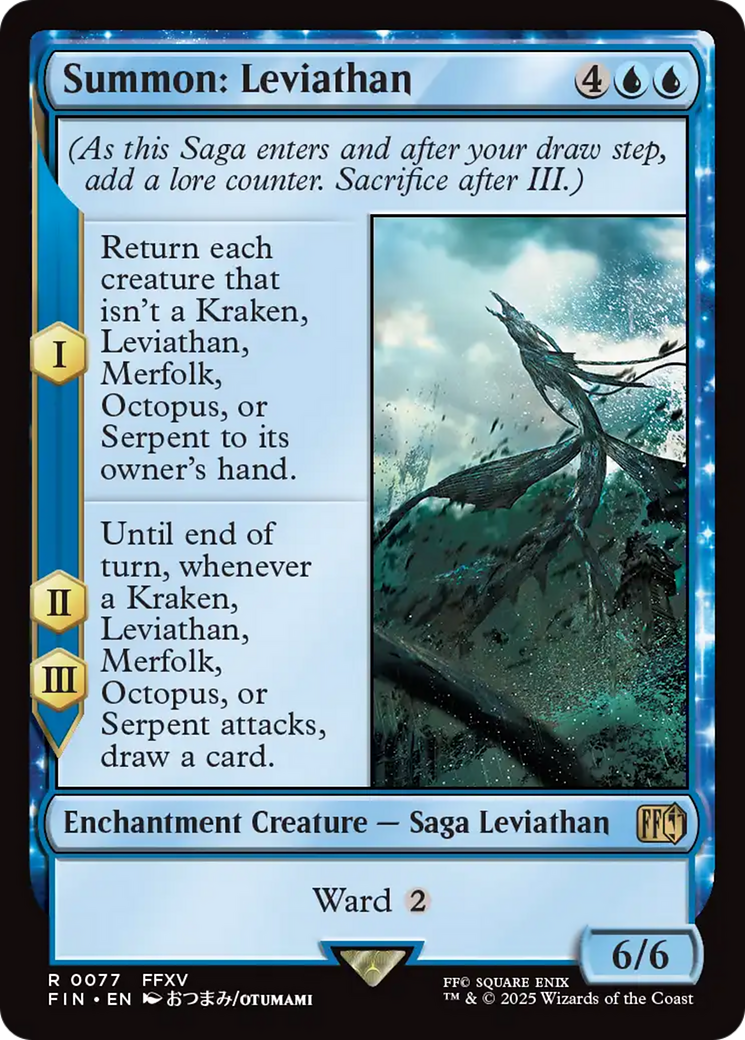 Summon: Leviathan [FINAL FANTASY] | Chromatic Games