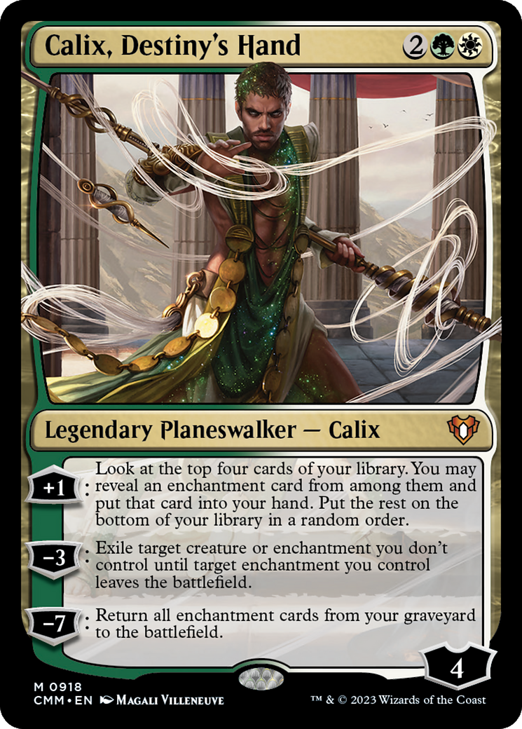 Calix, Destiny's Hand [Commander Masters] | Chromatic Games