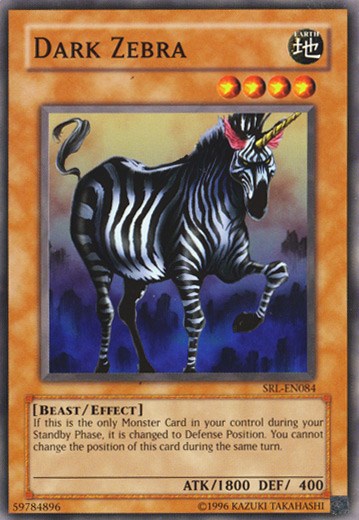 Dark Zebra [SRL-EN084] Common | Chromatic Games