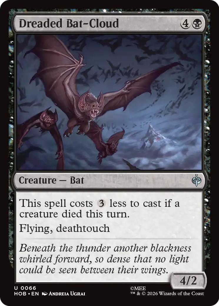 Dreaded Bat-Cloud [The Hobbit] | Chromatic Games