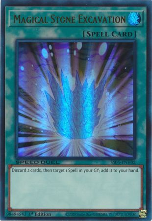Magical Stone Excavation [SS05-ENV02] Ultra Rare | Chromatic Games