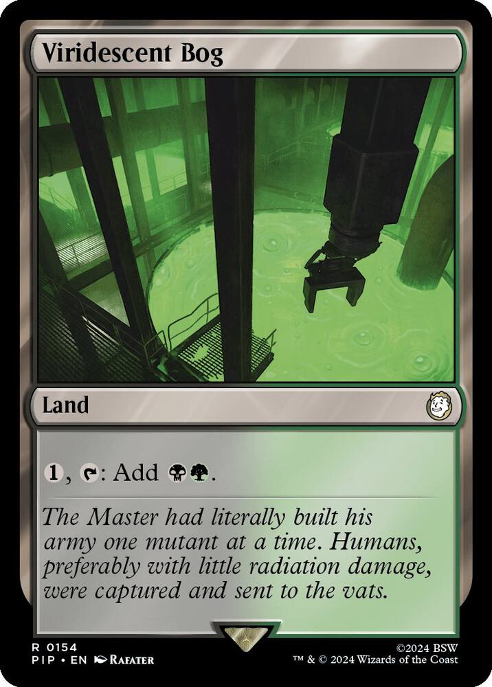 Viridescent Bog 154/326 (Universes Beyond: Fallout)  | Chromatic Games