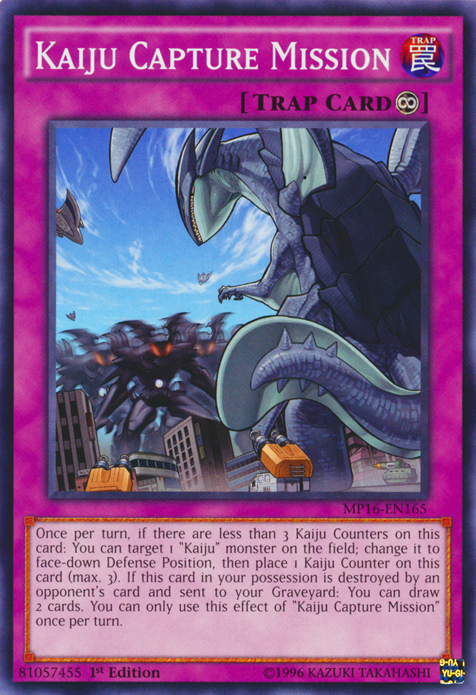 Kaiju Capture Mission [MP16-EN165] Common | Chromatic Games