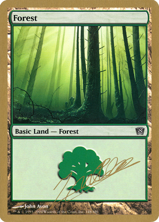 Forest (jn348) (Julien Nuijten) [World Championship Decks 2004] | Chromatic Games