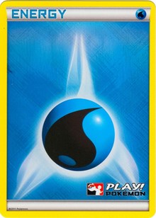 Water Energy (2011 Play Pokemon Promo) [League & Championship Cards] | Chromatic Games