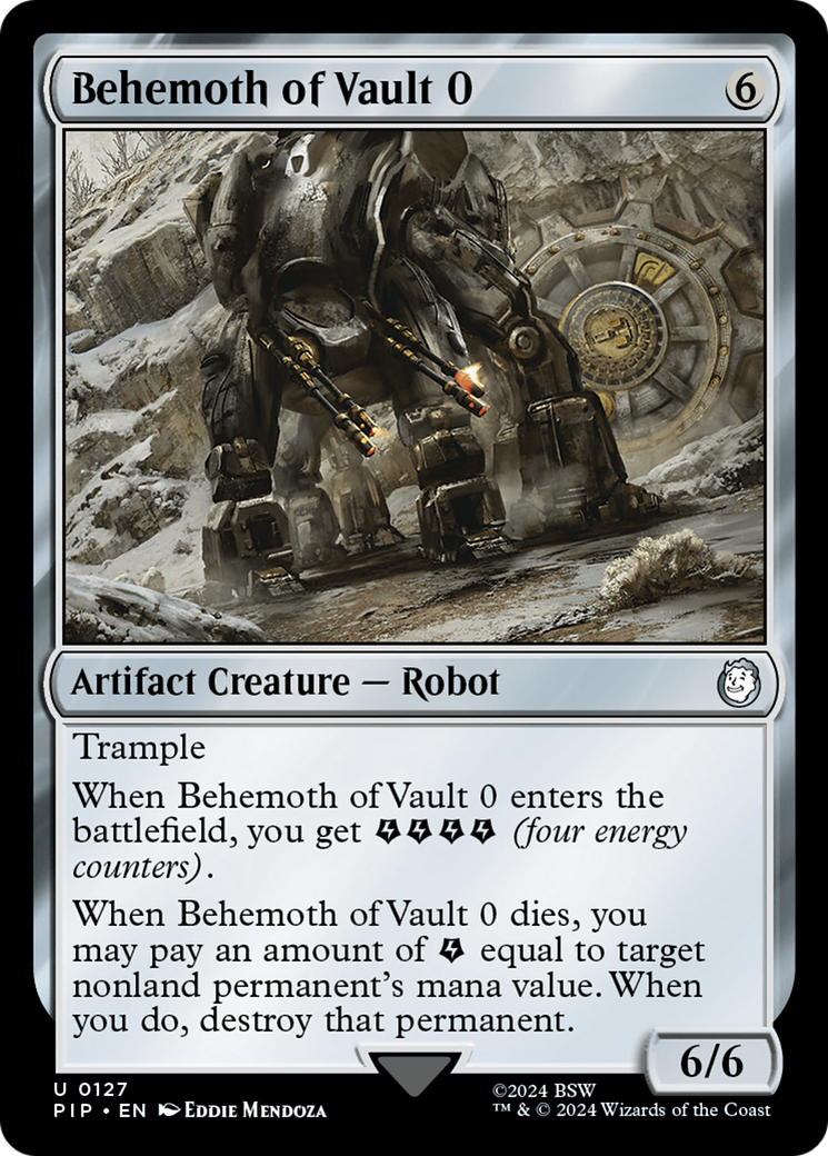 Behemoth of Vault 0 [Fallout] | Chromatic Games