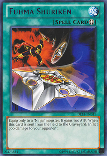 Fuhma Shuriken (Purple) [DL14-EN011] Rare | Chromatic Games
