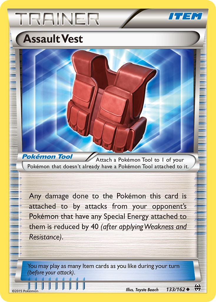 Assault Vest (133/162) [XY: BREAKthrough] | Chromatic Games