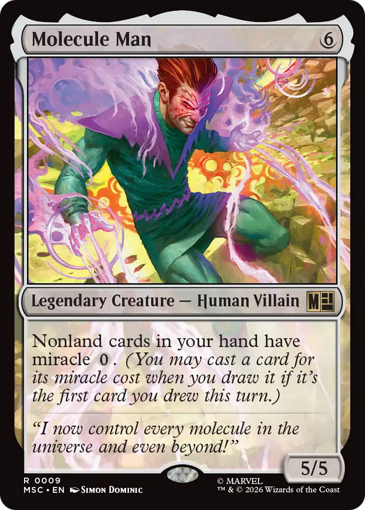 Molecule Man [Marvel Super Heroes Commander] | Chromatic Games