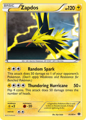 Zapdos (41/99) (Blister Exclusive) [Black & White: Next Destinies] | Chromatic Games