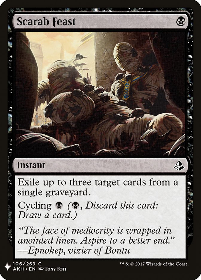 Scarab Feast [Mystery Booster] | Chromatic Games