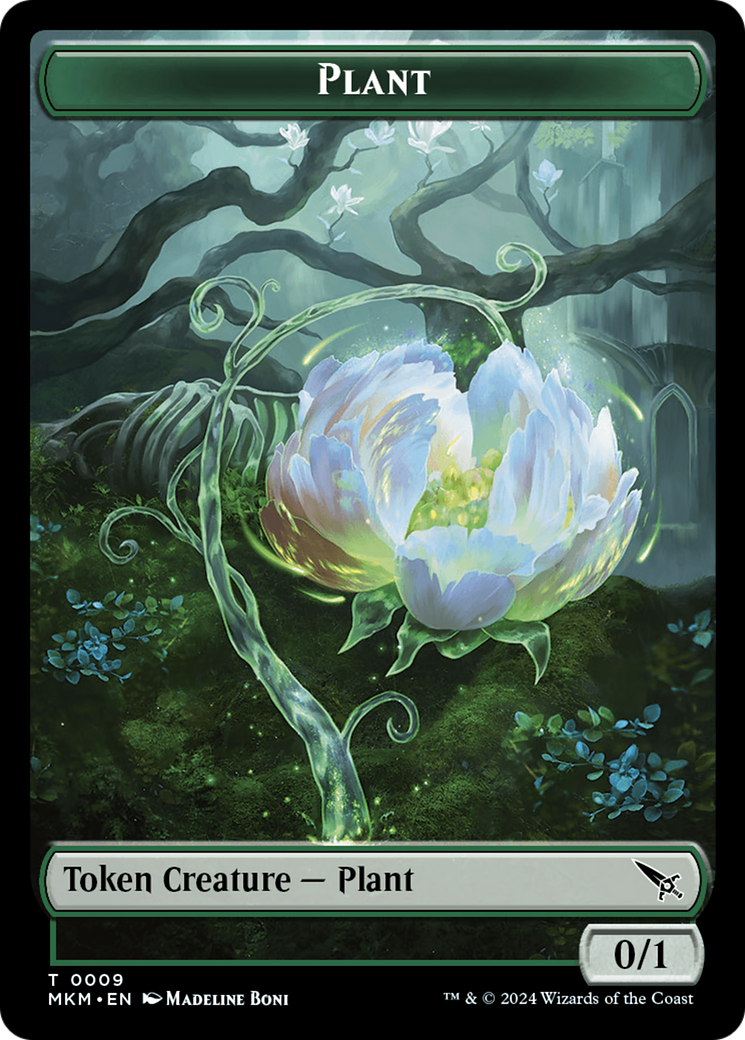 Plant Token [Murders at Karlov Manor Tokens] | Chromatic Games