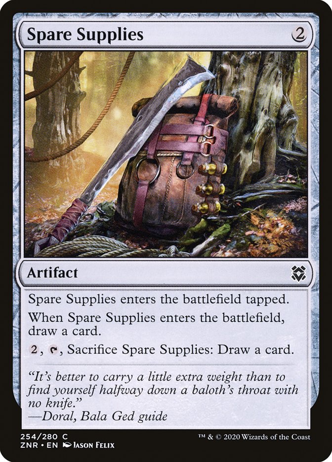 Spare Supplies 254/280 (Zendikar Rising)  | Chromatic Games