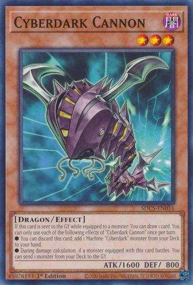 Cyberdark Cannon [SDCS-EN016] Common | Chromatic Games