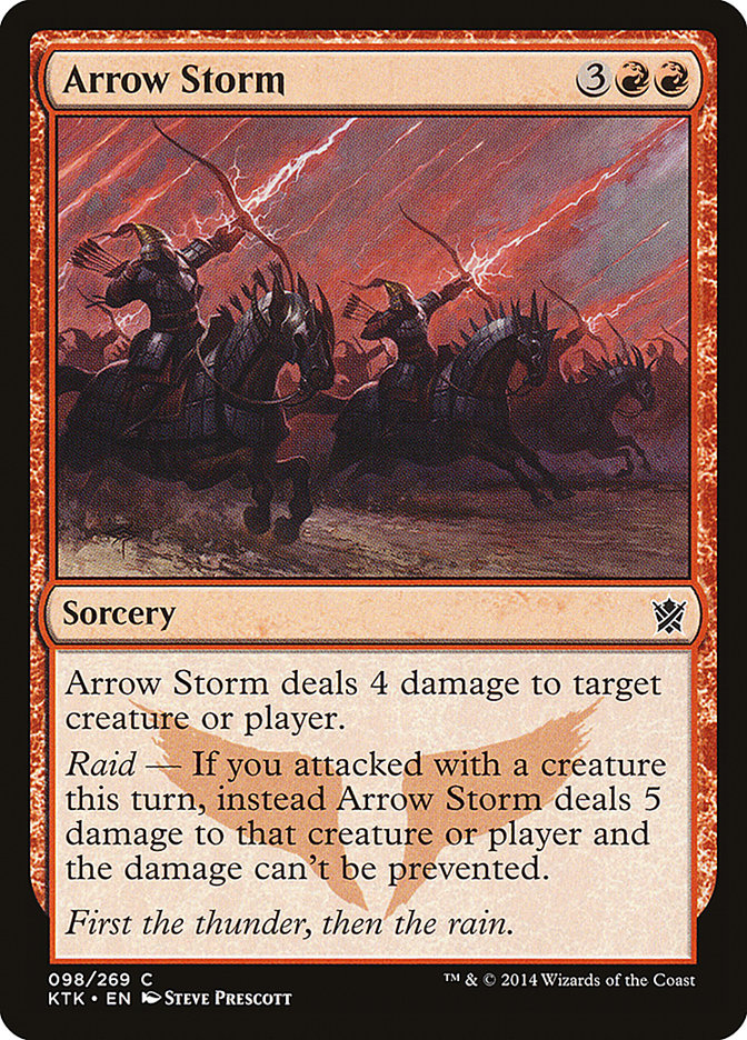 Arrow Storm 98/269 (Khans of Tarkir)  | Chromatic Games