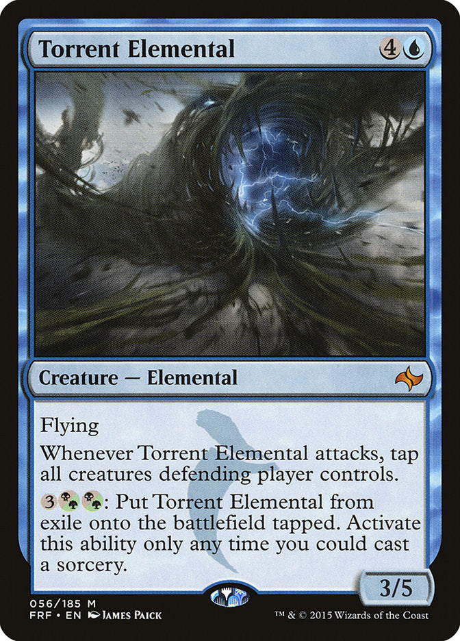 Torrent Elemental 56/185 (Fate Reforged)  | Chromatic Games