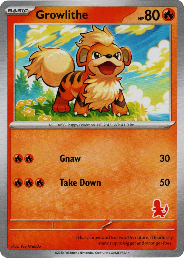 Growlithe [My First Battle] | Chromatic Games
