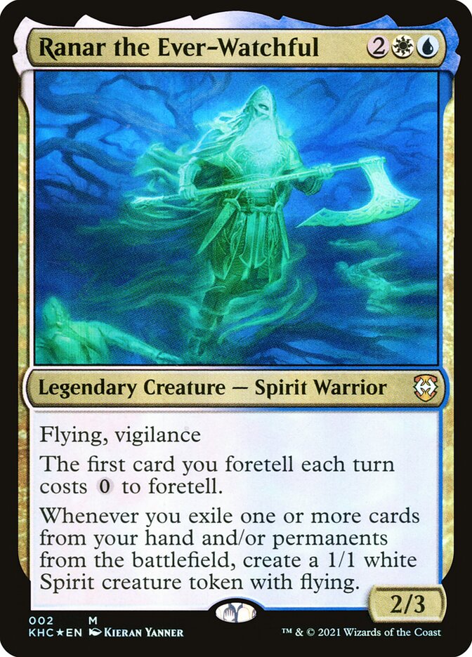 Ranar the Ever-Watchful 2/1 (Commander: Kaldheim)  - Foil | Chromatic Games